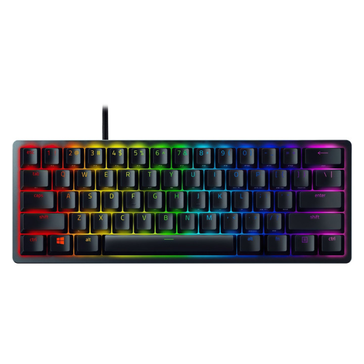 Razer Huntsman Mini - Clicky Optical (Purple Switch) - US - Black
