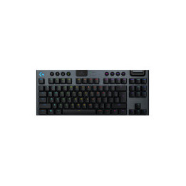 LOGITECH G915 X LIGHTSPEED TKL Wireless Gaming Keyboard - BLACK - US INT'L - 2.4GHZ/BT  - EMEA28i-935 - TACTILE