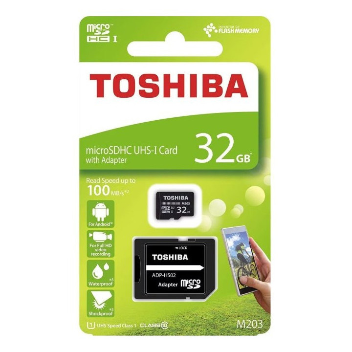 Micro SD 32GB TOSHIBA CL.10