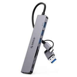 Orico 5 Port USB HUB + Reader