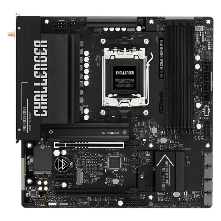ASROCK MB B850M Challenger WiFi
