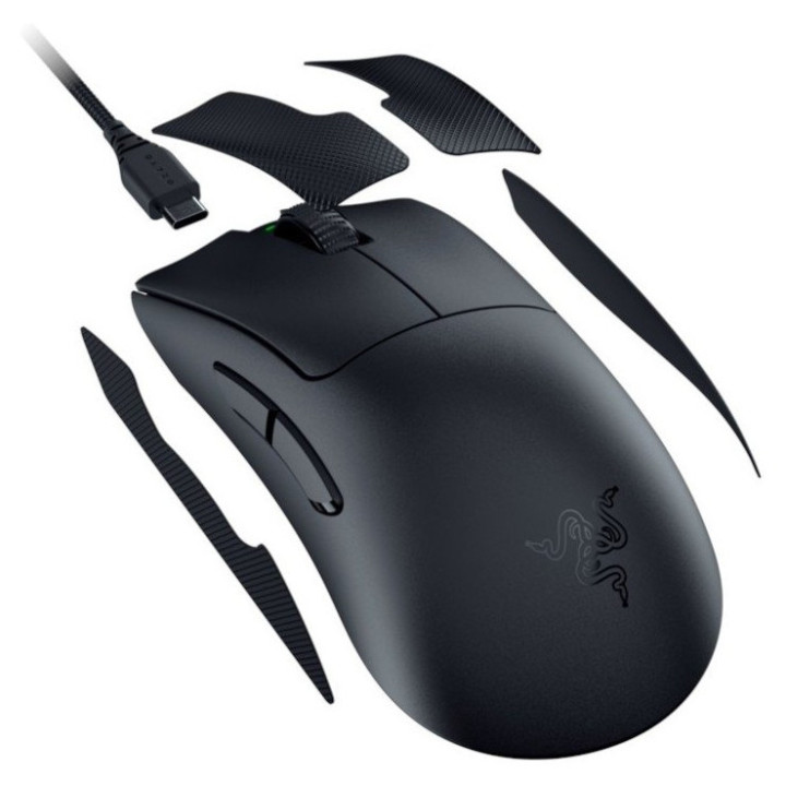 RAZER DeathAdder V3 Pro + HyperPolling Wireless Dongle Bundle Gaming Mouse