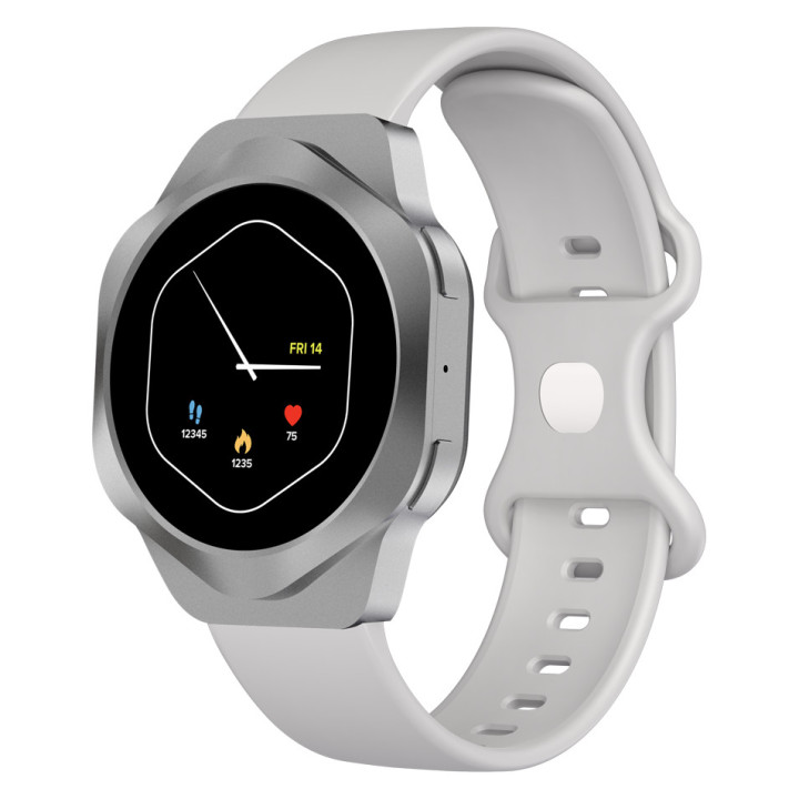 CANYON Smart Watch Hexagon 88 BT-CALL Silver