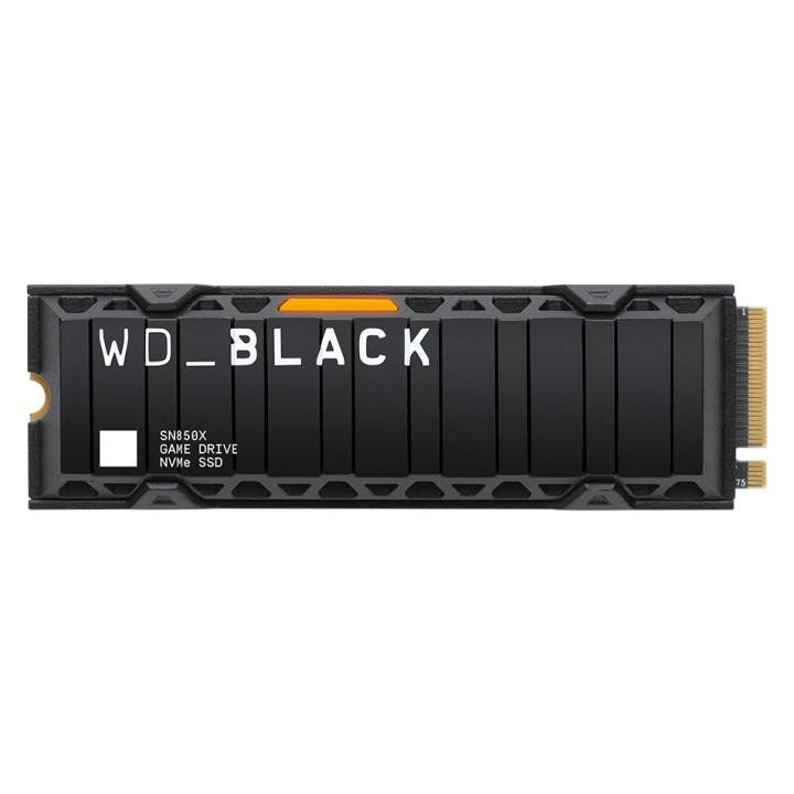 SSD POWERED BY SANDISK WD Black SN850X HeatSink 2TB M.2 2280 PCIe Gen4 x4 NVMe
