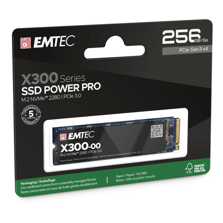 SSD EMTEC X300 256GB NVME