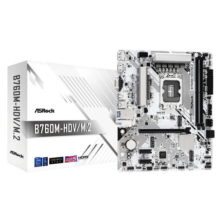 ASROCK B760M-HDV DDR4