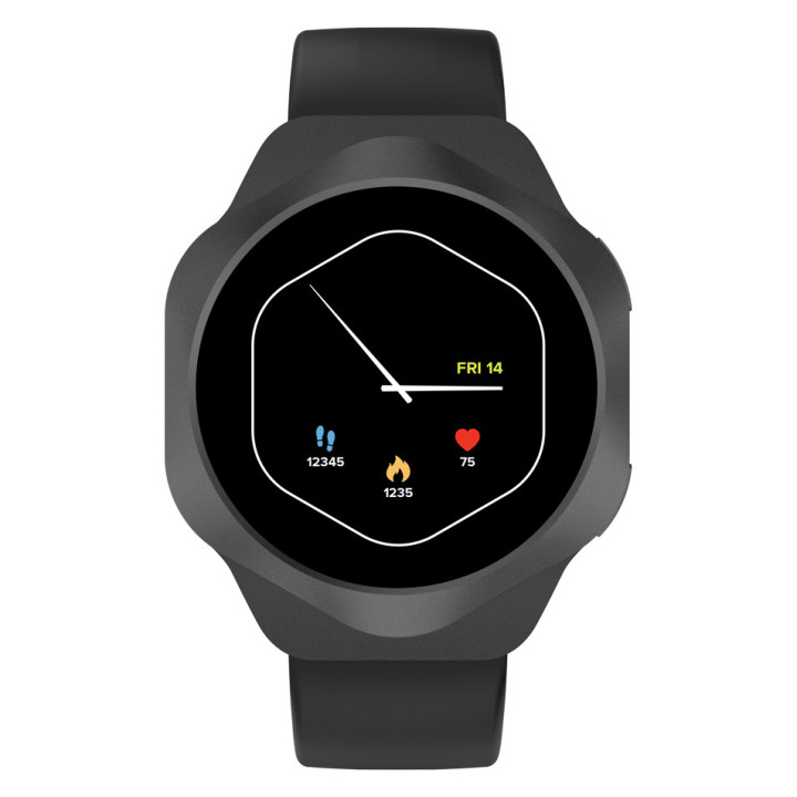 CANYON Smart Watch Hexagon 88 BT-CALL Black