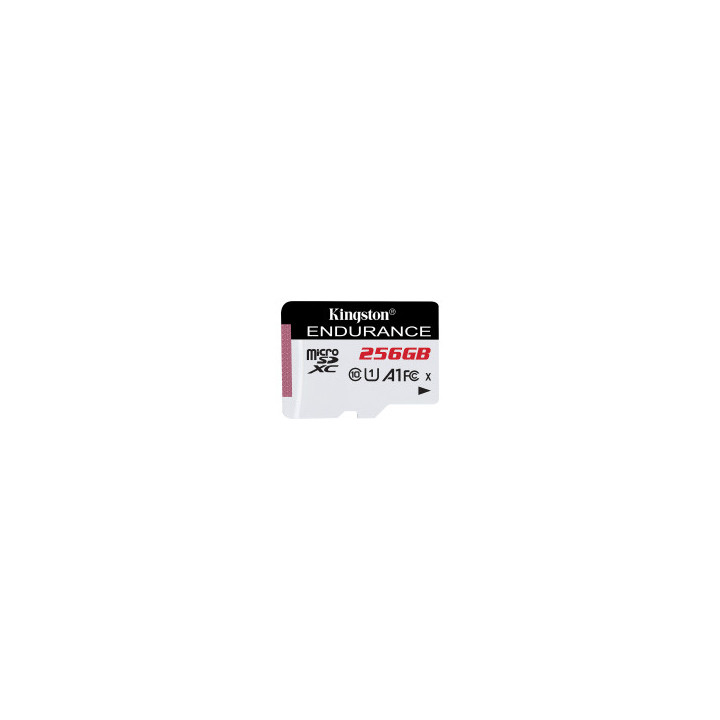 Kingston 256GB microSDXC Endurance 95R/45W C10 A1 UHS-I Card Only