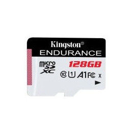 Kingston 128GB microSDXC Endurance 95R/45W C10 A1 UHS-I Card Only
