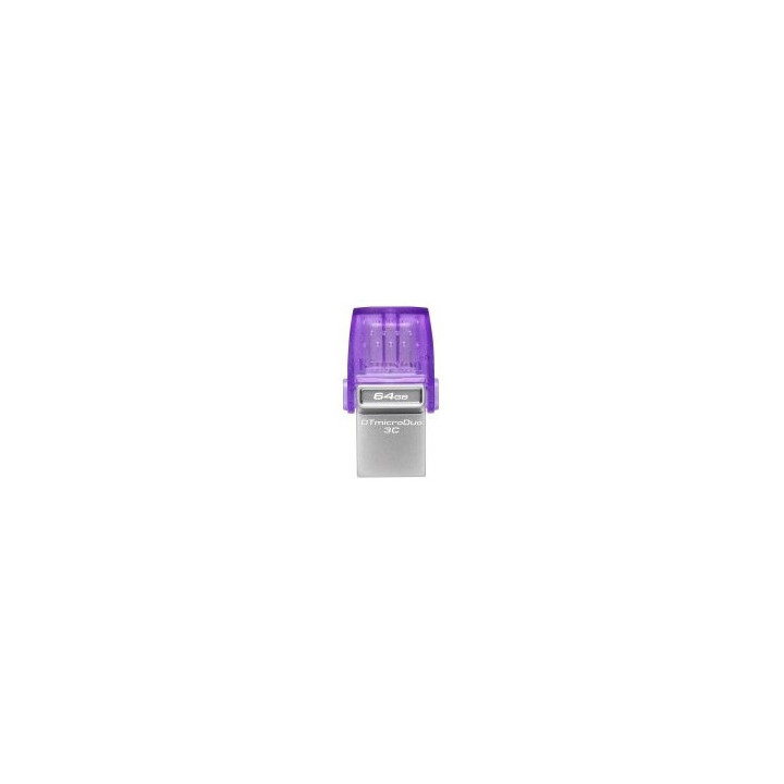 Kingston 64GB DataTraveler microDuo 3C 200MB/s dual USB-A + USB-C