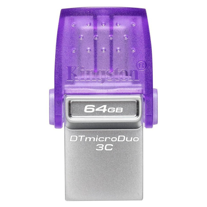 Kingston 64GB DataTraveler microDuo 3C 200MB/s dual USB-A + USB-C