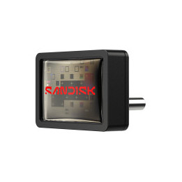 SanDisk Extreme Fit USB-C Flash Drive USB 128GB Flashdrives 400MB/s(R) Black