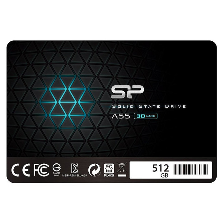 Silicon Power Ace - A55 512GB SSD SATAIII (3D NAND) 3D NAND