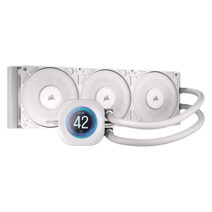 CORSAIR NAUTILUS 360 LCD White