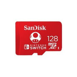 SANDISK microSDXC card for Nintendo Switch 128GB