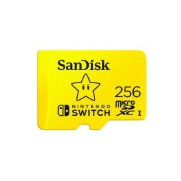 SANDISK microSDXC card for Nintendo Switch 256GB