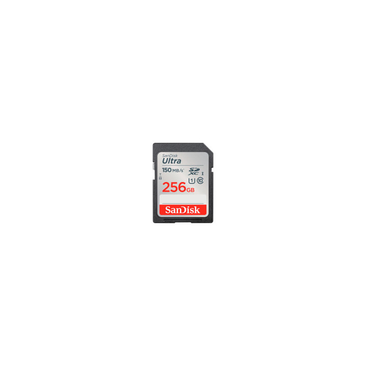 SANDISK Ultra 256GB SDXC Memory Card 150MB/s